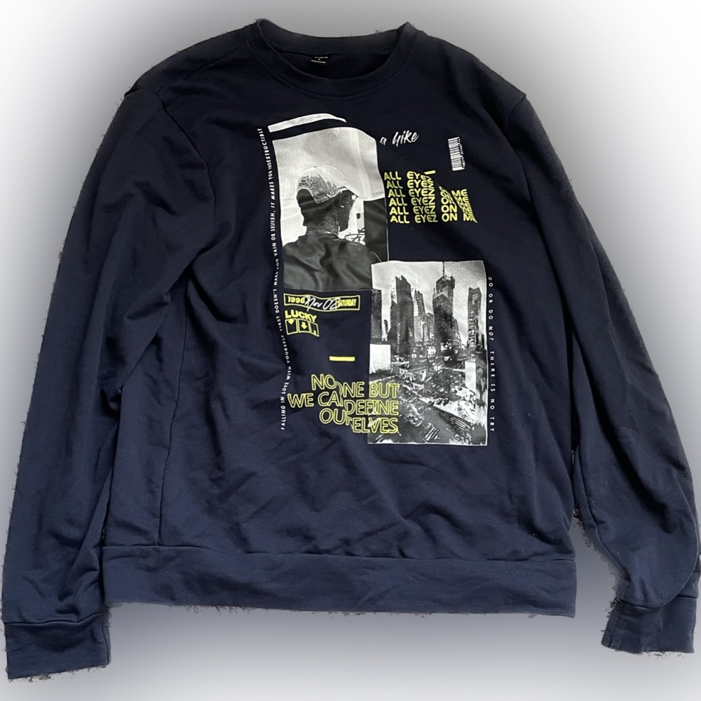 Shein, long sleeve sweatshirt, large, not worn, excellent condition